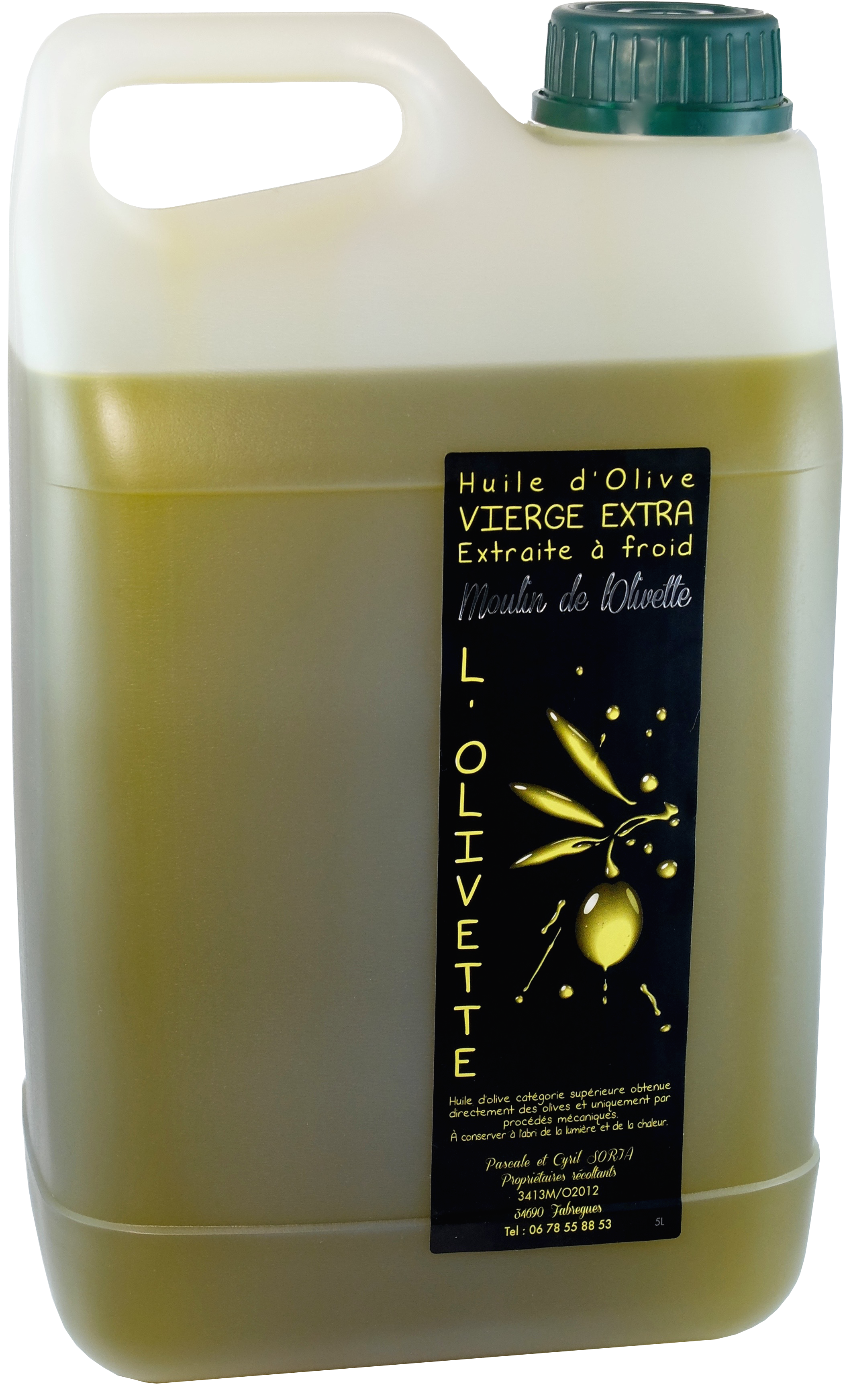 Huile d'olive extra vierge 1ère pression à froid - Bouteille céramique -  Felicilli