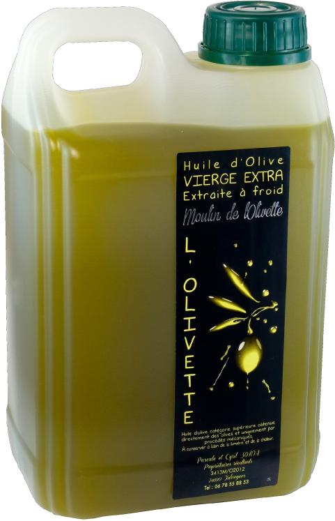 Huile d'olive vierge extra 2L